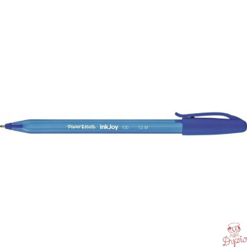 Długopis INKJOY 100 CAP M niebieski 1mm PAPER MATE S0957130