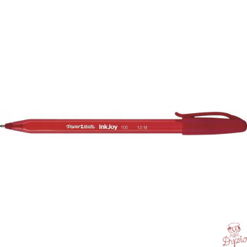 Długopis INKJOY 100 CAP M czerwony S0957140 Paper Mate