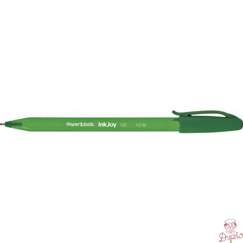 Długopis INKJOY 100 CAP M zielony S0957150 Paper Mate