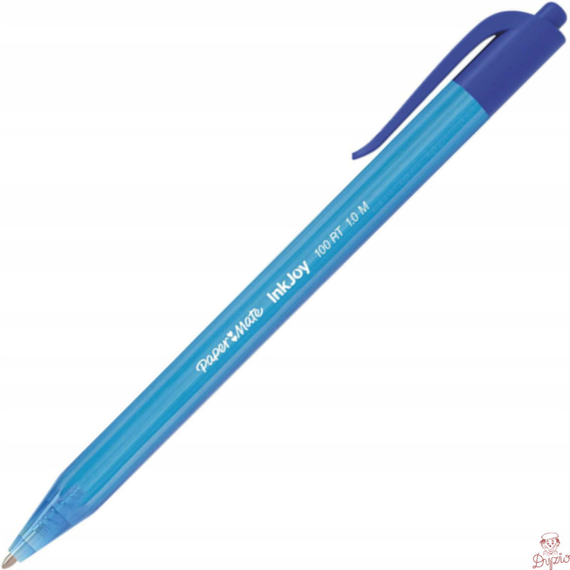 Długopis INKJOY 100RT M niebieski PAPER MATE 1.0mm automatyczny S0957040