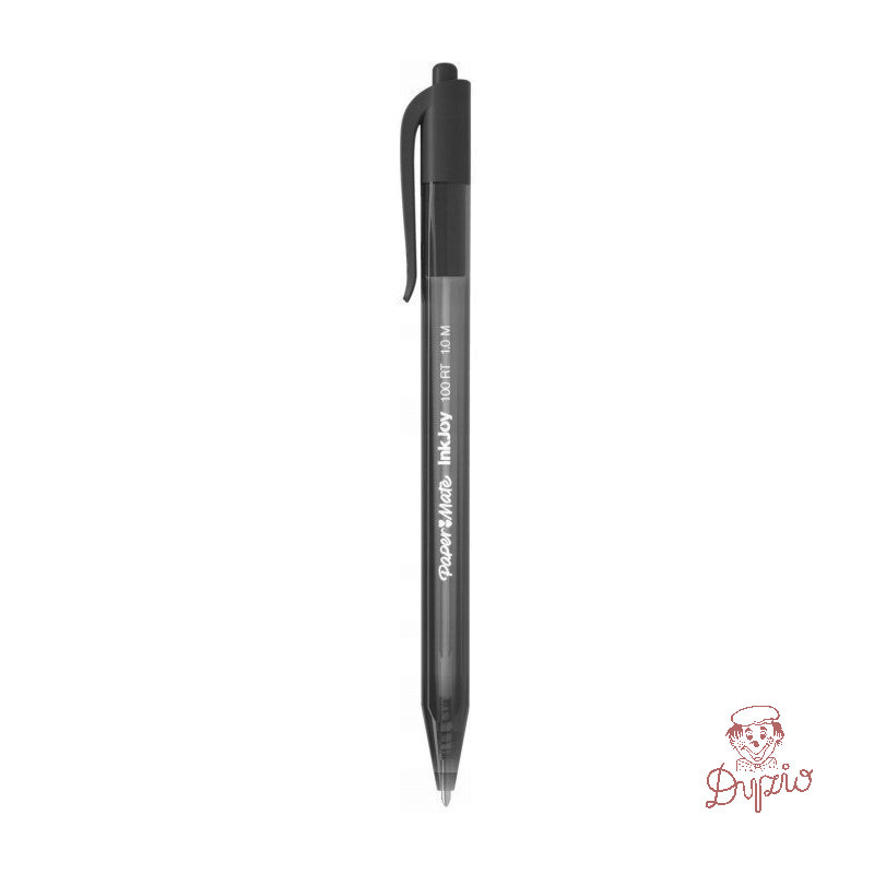 Długopis INKJOY 100RT M czarny PAPER MATE 1.0mm automatyczny S0957030