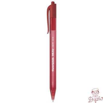 Długopis INKJOY 100RT M czerwony PAPER MATE 1.0mm automatyczny S0957050