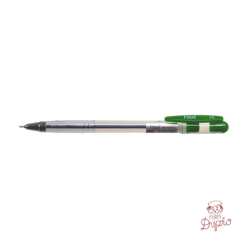Długopis FLEXI zielony TT7039 PENMATE