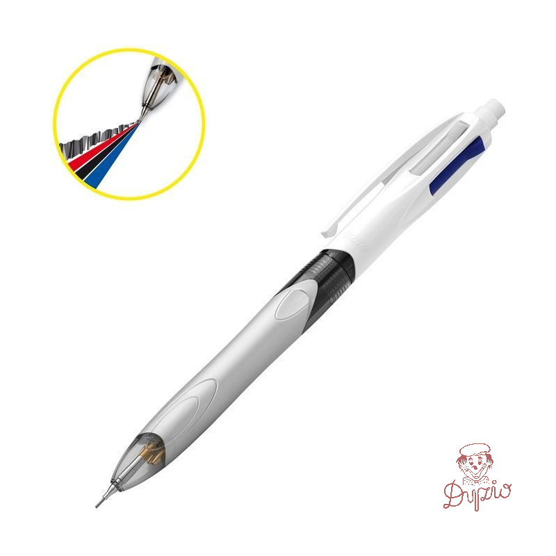 Długopis 4 Colours z ołówkiem 3+1 MULTIFUNCTION BCL BIC 942104