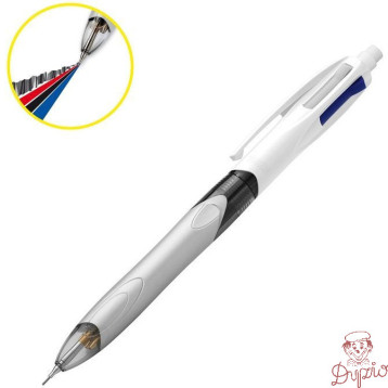 Długopis 4 Colours z ołówkiem 3+1 MULTIFUNCTION BCL BIC 942104