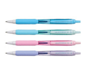 Długopis kulkowy UNI SXN-101FL różowa obudowa, niebieski wkład, babypink/blue