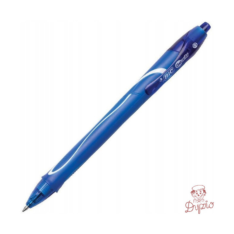 Pióro żelowe Gelocity QUICK DRY niebieskie 950442 BIC