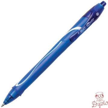 Pióro żelowe Gelocity QUICK DRY niebieskie 950442 BIC