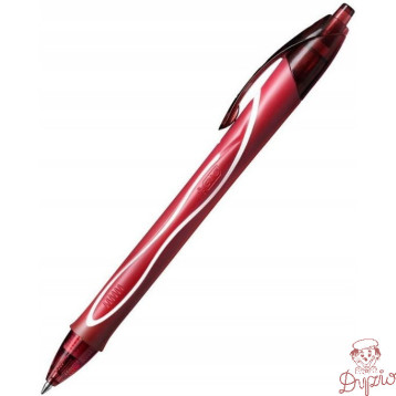 Pióro żelowe Gelocity QUICK DRY czerwony 949874 BIC