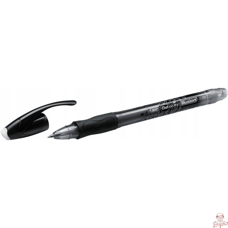 Pióro żelowe ścieralne GELOCITY ILLUSION czarny BCL 943441 BIC