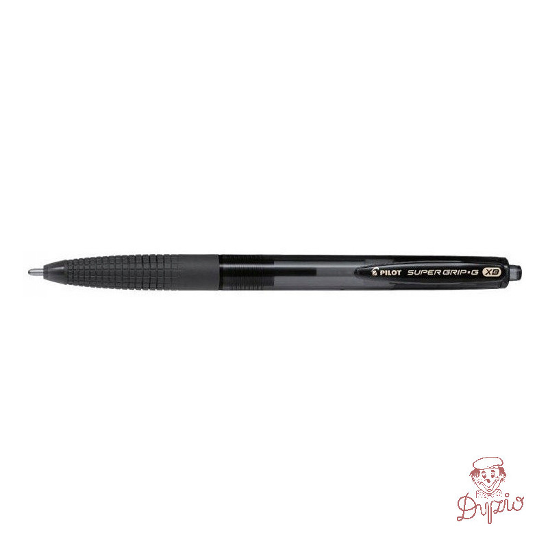 Długopis SUPER GRIP G automatyczny XB czarny PILOT PIBPGG-8R-XB-BB