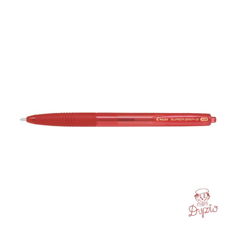 Długopis SUPER GRIP G automatyczny XB czerwony PILOT PIBPGG-8R-XB-RR