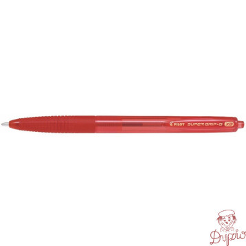 Długopis SUPER GRIP G automatyczny XB czerwony PILOT PIBPGG-8R-XB-RR