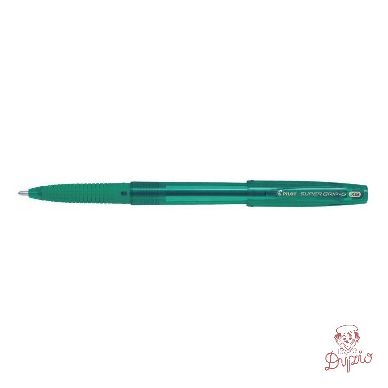 Długopis Pilot Super Grip G ze skuwką XB zielony BPS-GG-XB-G
