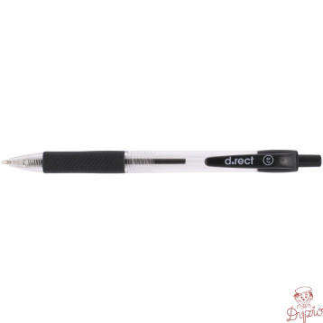 Długopis automatyczny 294A czarny 101321 D.RECT