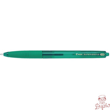Długopis automat. Super Grip G zielony PIBPGG-8R-XB-GG PILOT