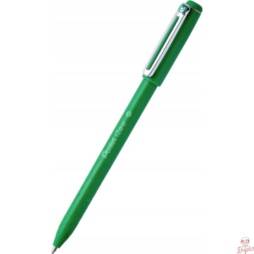 Długopis olejowy z nasadką IZEE BX457-D zielony PENTEL