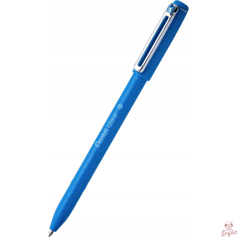 Długopis olejowy z nasadką IZEE BX457-S błękitny PENTEL