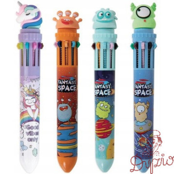 Długopis wielokolorowy MONSTER&UNICORN STRIGO SSC167