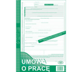 500-1K Umowa o Pracę A4 40kartek ( nowa ) Michalczyk i Prokop