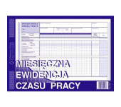 526-1 MEC Miesięczna ewidencja czasu pracy Michalczyk i Prokop