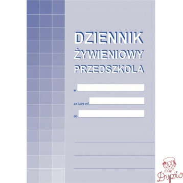 A-10-1 Dziennik żywieniowy prz edszkola