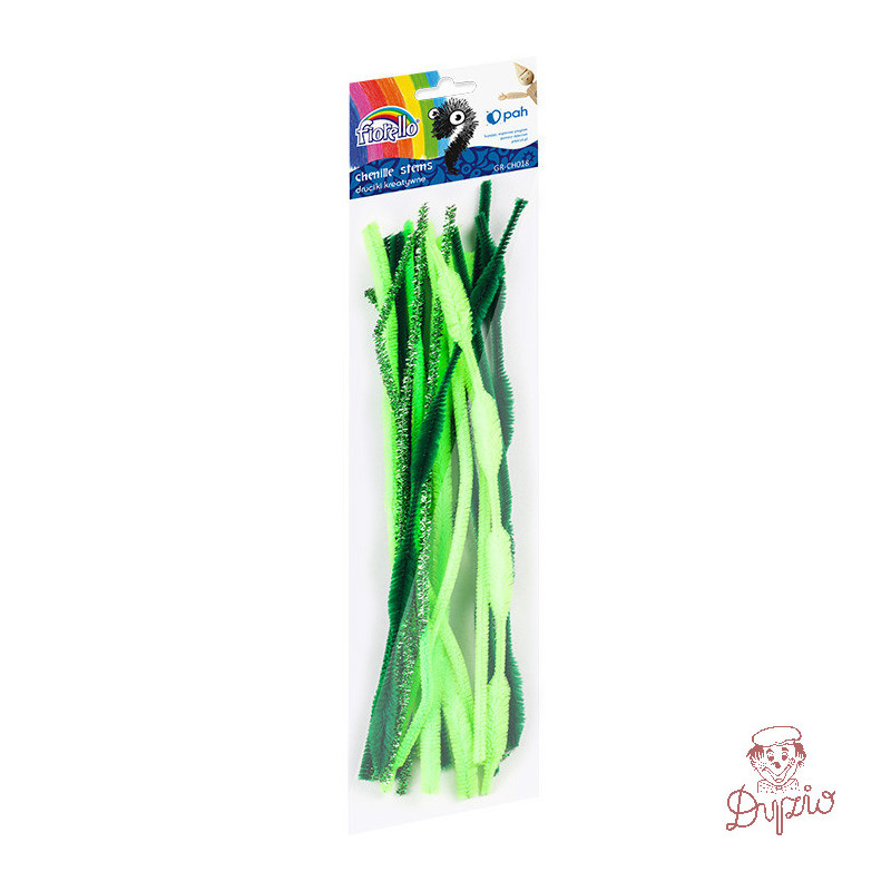 Druciki kreatywne 30cm zielone (20)