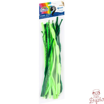 Druciki kreatywne 30cm zielone (20)
