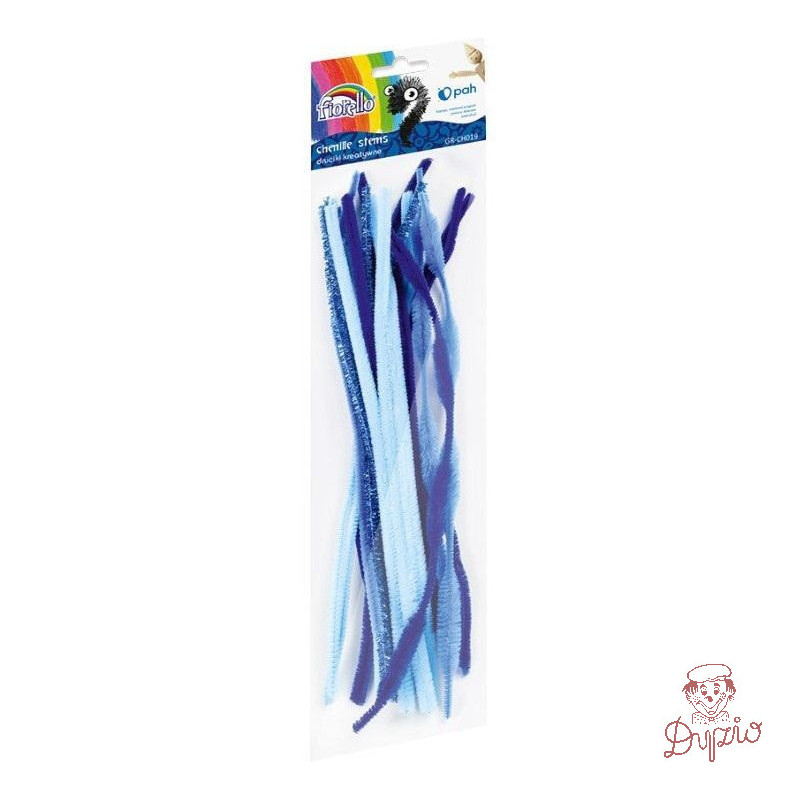 Druciki kreatywne 30cm niebieskie (20) GR-CH019 FIORELLO 170-2614