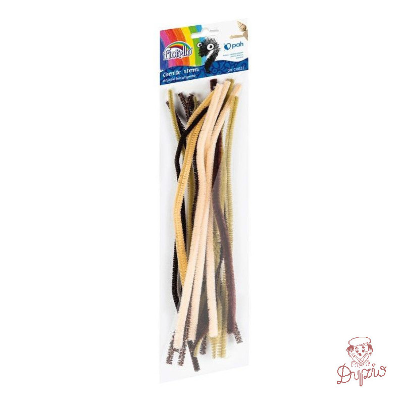Druciki kreatywne 30cm brązowe (20) GR-CH022 FIORELLO 170-2611