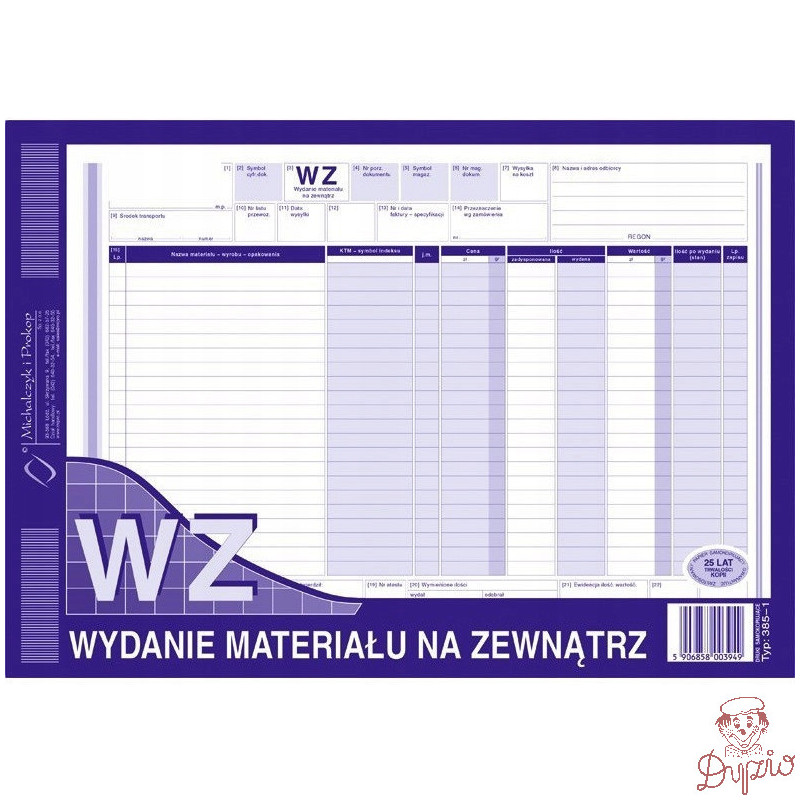 385-1 WZ Wydanie m.na zewn.A4 MICHALCZYK I PROKOP