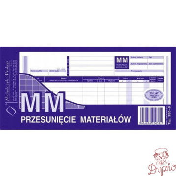 355-8 MM Przesu.międzymag.wielokopia 1/3 A4 MICHALCZYK I PROKOP