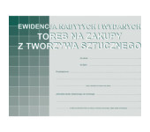 S-200-3 Ewidencja nabytych i wydanych toreb na zakupy z tworzywa sztucznego MICHALCZYK I PROKOP