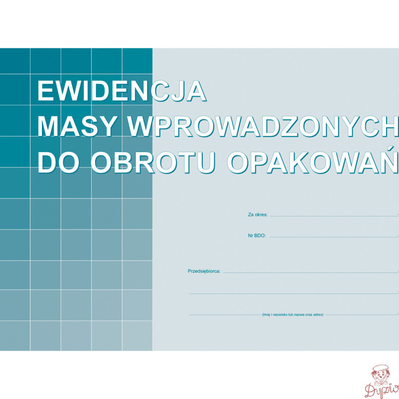 S-220-1 Ewidencja masy wprowadzonych do obrotu opakowań MICHALCZYK I PROKOP