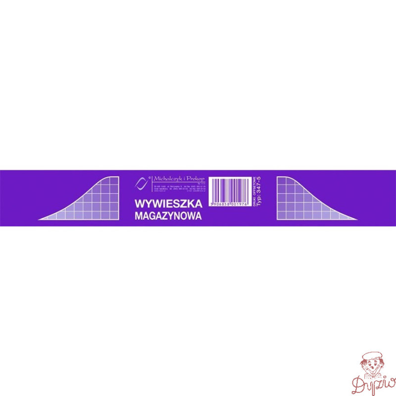 347-5 Wywieszka magazynowa (50szt.) Michalczyk i Prokop
