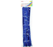 Druciki kreatywne dr08 niebieskie 30cm(40) BREWIS
