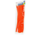 Druciki kreatywne dr23 pomarańczowe neon 30cm (40) BREWIS