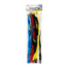 Druciki kreatywne DR44 falowame mix 30szt. 30cm BREWIS
