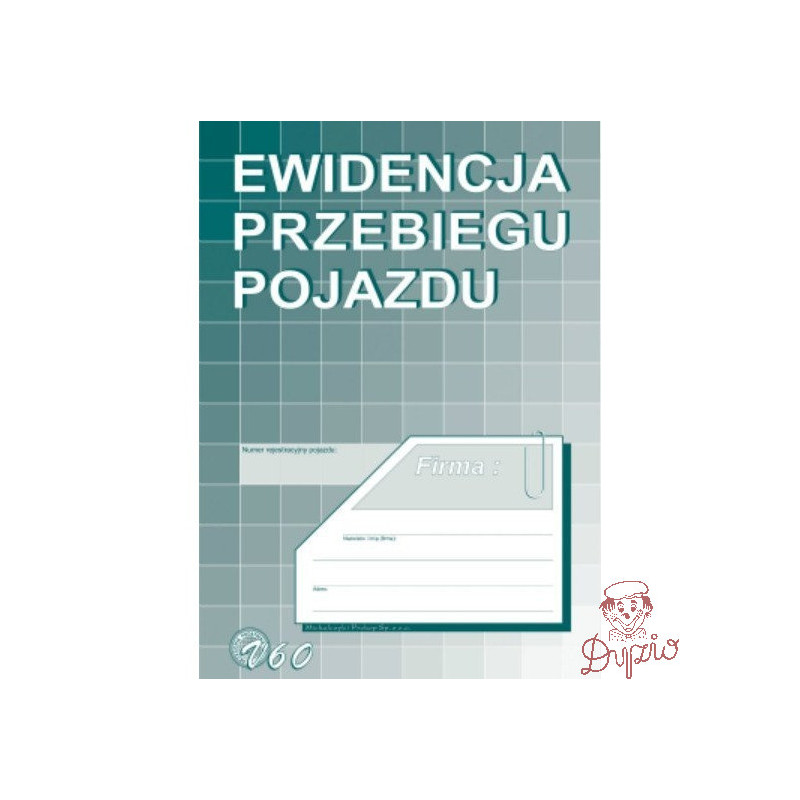V-60 Ewidencja przebiegu pojazdu MICHALCZYK&PROKOP