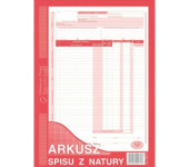 341-1 Arkusz spisu z natury A4 48k. pion Michalczyk i Prokop