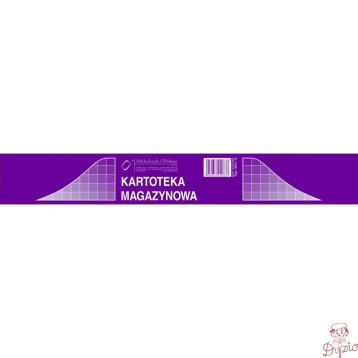 344-3 Kartoteka magazynowa MICHALCZYK&PROKOP A5 50 kartek
