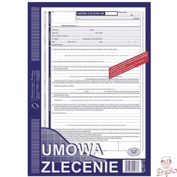 511-1U Umowa zlecenie A4 40 kartek Michalczyk i Prokop
