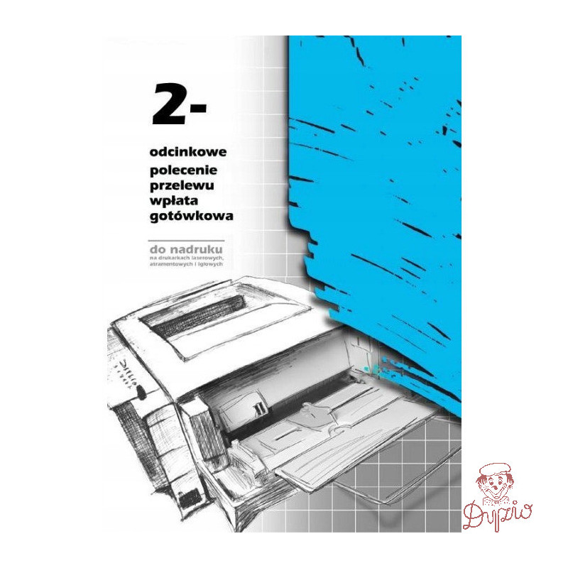 F-110-2 2-odcinkowe polecenie przelewu MICHALCZYK&PROKOP A4 100 kartek