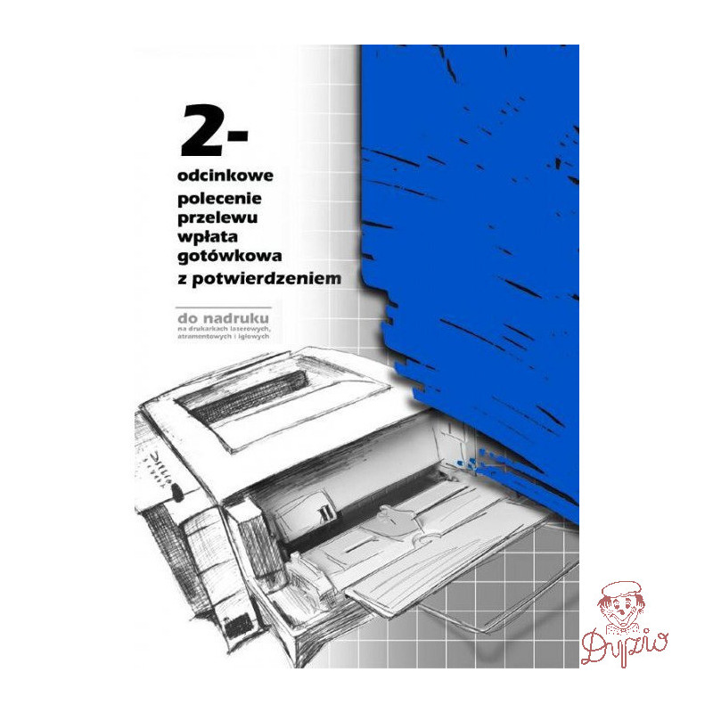 F-111-2 2-odcinkowe polecenie przelewu MICHALCZYK&PROKOP A4 100 kartek