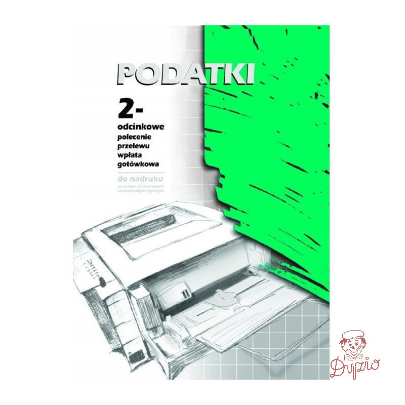F-130-2 Podatki 2-odcinkowe polecenie przelewu A4 100 kartek MICHALCZYK