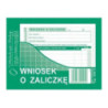 408-5 Wniosek o zaliczkę A6 40 kartek Michalczyk i Prokop