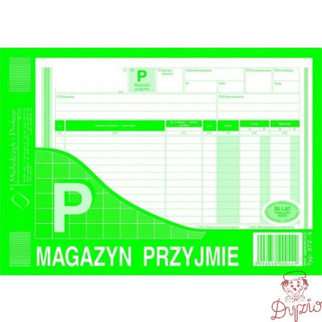 372-3 P magazyn przyjmie MICHALCZYK&PROKOP A5 80 kartek