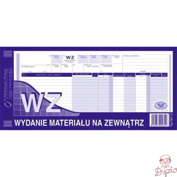 361-2 WZ wydanie materiałów na zewnątrz 1/3A3 80 kartek MICHALCZYK