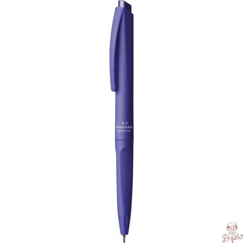 Długopis MOKUSO 0.7mm, obudowa niebieska, wkład niebieski KD911-NN TETIS