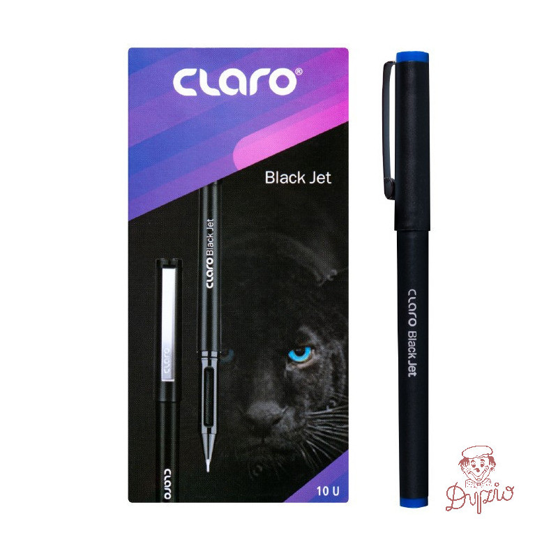 Długopis CLARO BLACK JET 1,0mm niebieski